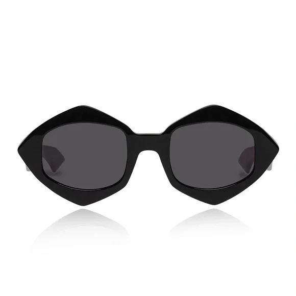 Karen Walker Dice Black Sunglasses display picture 3